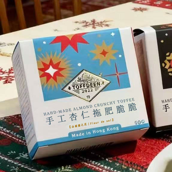Toffdeen Toffee Christmas Edition 50g - Fleur de sel